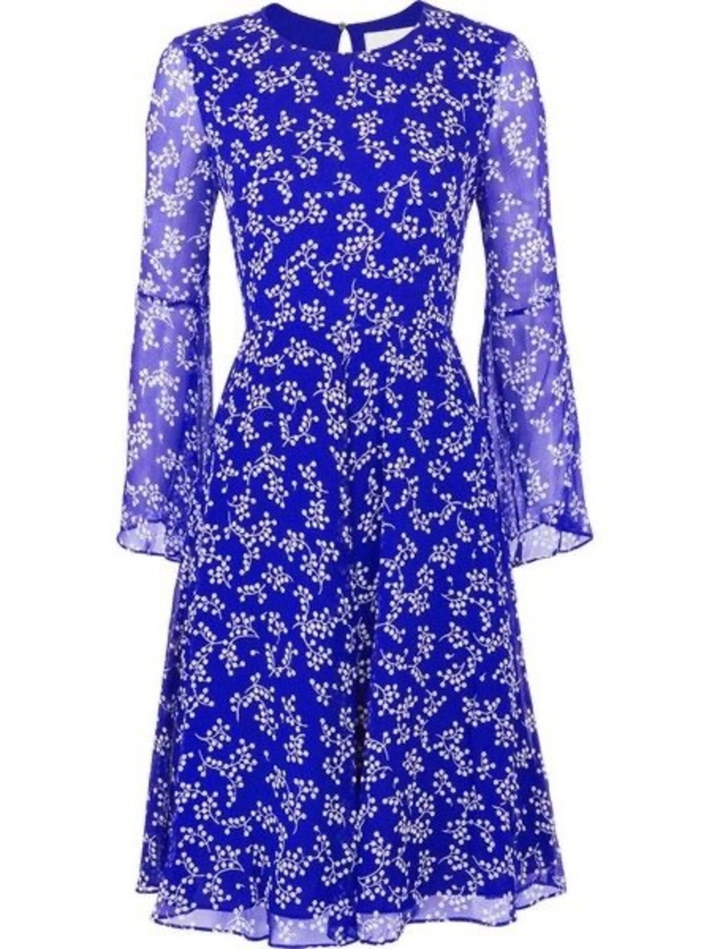 L.K. Bennett Silk Cecily Floral Print